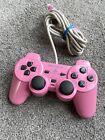 Official Genuine Sony Ps2 Playstation Dualshock 2 Controller - Pink