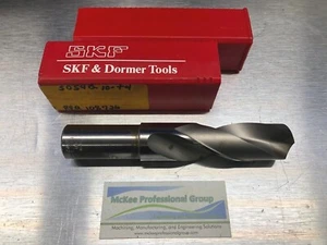 SKF and Dormer Tools 1-1/8 Drill - HSS Screw Machine Length - Picture 1 of 5