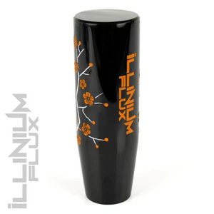 ILLINIUM FLUX ORANGE PAINTED BLACK SAKURA BLOSSOM AUTOMATIC KNOB 8X1.25 K31 - Bild 1 von 1