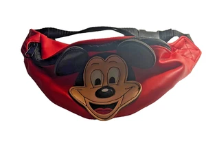 Riñonera Disney niños Mickey Mouse roja con cremallera - Imagen 1 de 3