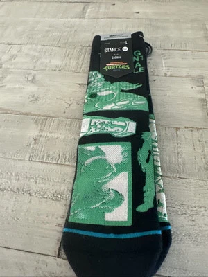 Calcetines Stance Teenage Mutant Ninja Turtles para niños talla juvenil L 3-5,5 Foto 1 de 4