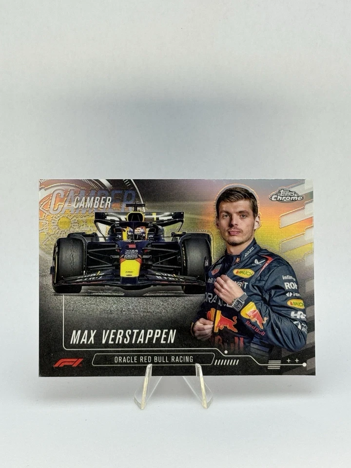 2024 Topps Chrome Formula 1 MAX VERSTAPPEN #CAM-1 Camber - Image 1 of 2