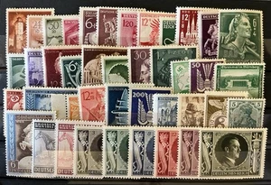 DEUTSCHLAND - DEUTSCHES REICH - WWII - Sammlung postfrisch Briefmarken - USA kostenloser Versand - Bild 1 von 18