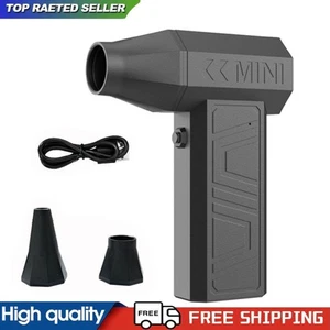 200000RPM Jet Dry Mini Blower USB Rechargeable Electric Air Duster for Home Car - Afbeelding 1 van 12