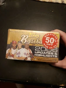 Juego completo de actualizaciones y aspectos destacados de béisbol Topps 2006 sellado de fábrica MLB 330CT - Imagen 1 de 16