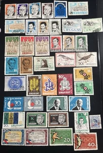 Uruguay 1960/65, Lot Used Whit Sets. - Picture 1 of 1