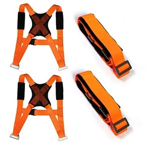 Moving Straps, 2-Person Shoulder Lifting and Moving System with Orange3 - Picture 1 of 6