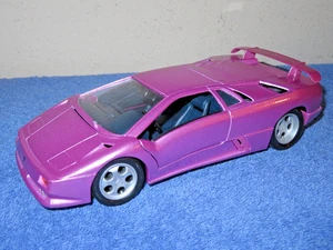 PARTS DIORAMA PROJECT  LAMBORGHINI L SE 30 PURPLE  1:18 OPENING HOOD DOORS TRUNK - Picture 1 of 9