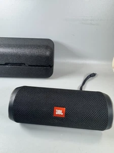 JBL Flip 4 Portable Bluetooth Speaker Black – Working – With Hard Case - Picture 1 of 9