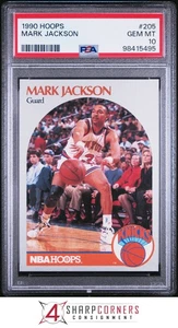1990 HOOPS #205 MARK JACKSON W/ THE MENENDEZ BROTHERS PSA 10 - Picture 1 of 3