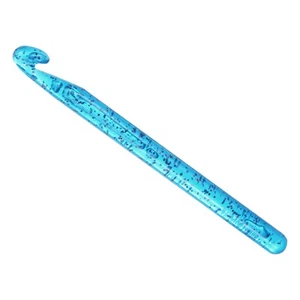 Large Crochet Hooks 12mm Ergonomic Knitting Plastic Crochet Hooks Blue - Picture 1 of 5