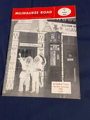 The Milwaukee Road Magazine Railroad July August 1960 - Image 1 of 4