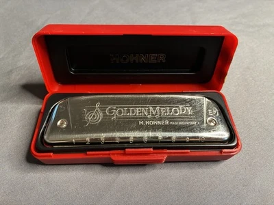 Hohner Golden Melody Harmonica #542 Key of Eb - Image 1 of 4