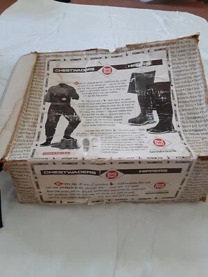 Red Ball Master Insulated Chest Wader Mens Size 8 Hunting Fishing w/orig box - Image 1 of 4