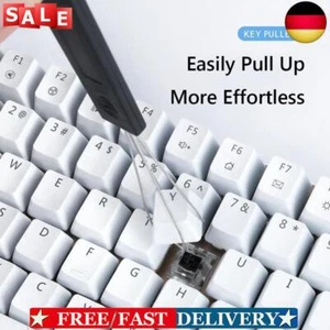 2 in 1 Mechanical Keyboard Key Cap Puller Keycap Shaft Remover Tool (Black) - Afbeelding 1 van 8