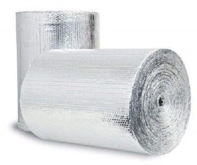 WINDOW RV SKIRTING DECK TRAILER R8 REFLECTIVE AD5 Foil Insulation Roll (2x100FT) - Image 1 of 4