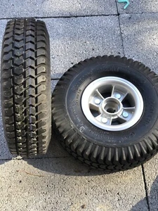 3,00-4 (10""x3""260x85) schaumstoffgefüllte Antriebsräder für ActiveCare Power-Rollstühle - Bild 1 von 8