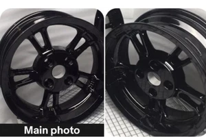 Harley 2009 -23 REAR FREEWHEELER FLRT tri glide CUSTOM BLACK 2 Wheel OUTRIGHT - Bild 1 von 8