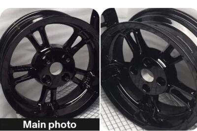 Harley 2009-23 rueda libre trasera FLRT tri deslizamiento personalizado negro 2 ruedas directas Foto 1 de 4