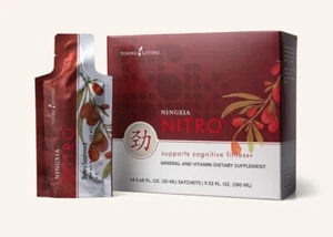 Young Living NingXia NITRO 14 0.68 fl. oz. (20ml) Sachets NIB Mineral & Vitamin - Picture 1 of 1