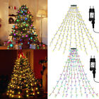 2m 400 LEDs Lichterkette Weihnachtsbaum Weihnachtsbaumkette Baummantel mit Ring