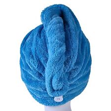 YYXR Microfiber Hair Drying Towel Ultra Absorbent Twist Hair Turban Drying Cap