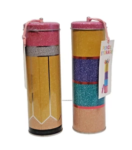 Target Bullseye Playground Pencil Storage Tin - CHOOSE STYLE/ PRINT! NEW! - Picture 1 of 3
