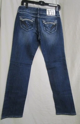 VIRGIN ONLY VO Jeans Embellished  Medium Wash Womens 28 - Image 1 of 4