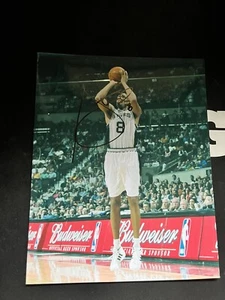 Steve Smith Signed 8x10 San Antonio Spurs 2003 NBA CHAMPION 🏆 AUTOGRAPH 🏀 - Picture 1 of 1