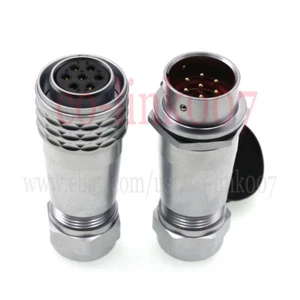 SF20 IP67 7 Pin Wasserdichter Stecker, 7Draht Stromkabel Stecker Buchse 10A - Bild 1 von 7