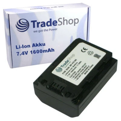 TRADE-SHOP Li-Ion Akku 7,4V 1700mAh für Sony Alpha 7R III ILCE-7RM3 A7R III A7R3