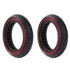 2Xpuncture Proof Durable Solid Tire For M365 Pro Mi 1S Pro 2 Scooter B5y4