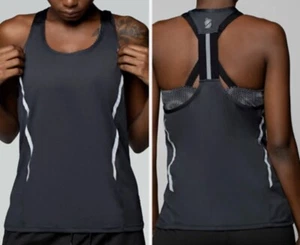 Strong ID Reflective Tank Black Size XS STRONG NATION Zumba - Picture 1 of 2