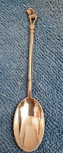 Four And A Half Inch Silver Plate Spoon With Horse - Picture 1 of 6