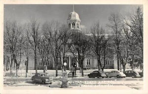 CARSON CITY, NV ~ STATE CAPITOL BUILDING, CARS, REAL PHOTO PC ~ 1940'S - Picture 1 of 2