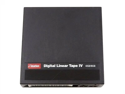IMATION DLTAPE IV 40GB NATIVE 80GB COMPRESSED DATA CARTRIDGE BACKUP TAPE 42337 - Image 1 of 2