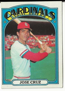 1972 Topps - #107 Jose Cruz (RC) - Picture 1 of 2