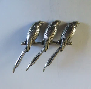 Broche pájaro plata 835 europeo vintage - Imagen 1 de 5