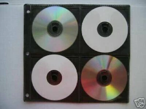 800 BINDING SLEEVES, 8 DISK, BLACK - SF005BLK - Picture 1 of 1