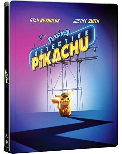 Pok?mon Detective Pikachu - Steelbook (3D Blu-ray + Blu-Ray) - Image 1 of 1