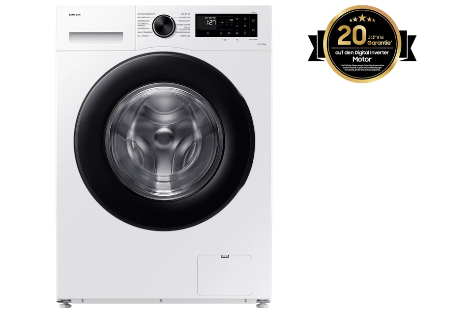 Samsung WW9ECGC04AAEEG Waschmaschine, Ecobubble™, Hygiene-Dampf, 9kg - Bild 1 von 4