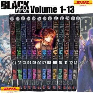 Juego completo de cómics ingleses manga Black Lagoon volumen 1-13 de Rei Hiroe -DHL - Imagen 1 de 18