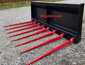 Gabel 1,40 m Mistgabel Frontladergabel Dunggabel Forke Euroaufnahme  NEU - Bild 1 von 5
