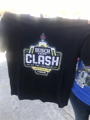 Camiseta NASCAR Checkered Flag 2022 Busch Light Clash at Coliseum Med NUEVA  Foto 1 de 3
