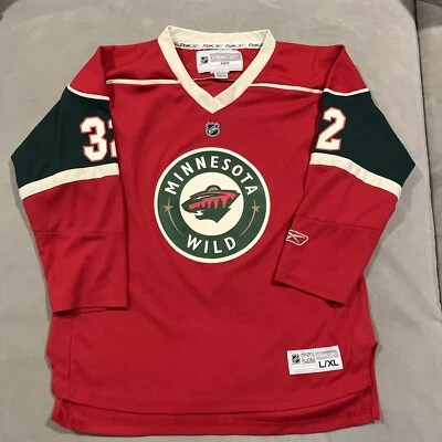 Reebok - Minnesota Wild - Niklas Backstrom - #32 - Jersey Rojo - Juvenil L/XL Foto 1 de 4
