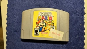 Paper Mario (Nintendo 64, 2001) ¡Probado y funcionando! - Imagen 1 de 2