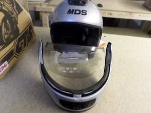 MOTORRADHELM TARGA MDS GRÖSSE SMALL (S) SILBER R86 - Bild 1 von 5