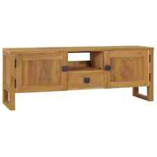 TV Cabinet 43.3x13.8x15.7 Solid Teak Wood 