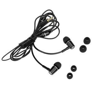 Universal 3.5mm Air Tube Headphone Headset Radiation Stereo Earphones B9E9 - Picture 1 of 10