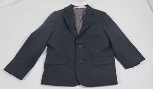 Nordstrom Boy’s Wool Blend Navy Blue Blazer Sport Coat Size 4 - Picture 1 of 4